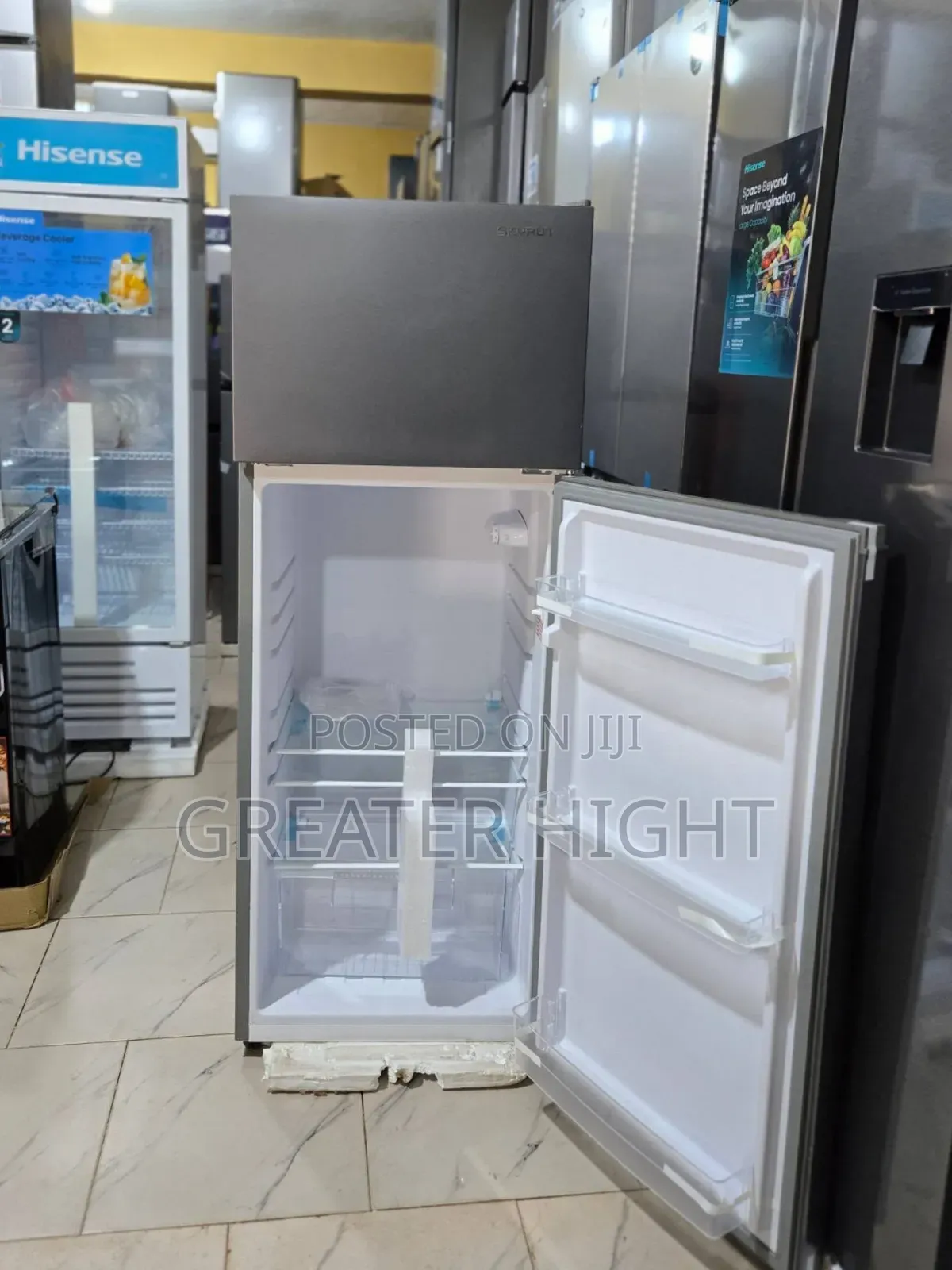 Skyrun Double Door Refrigerator
Model: Bd-200
Gross Volume: 200l