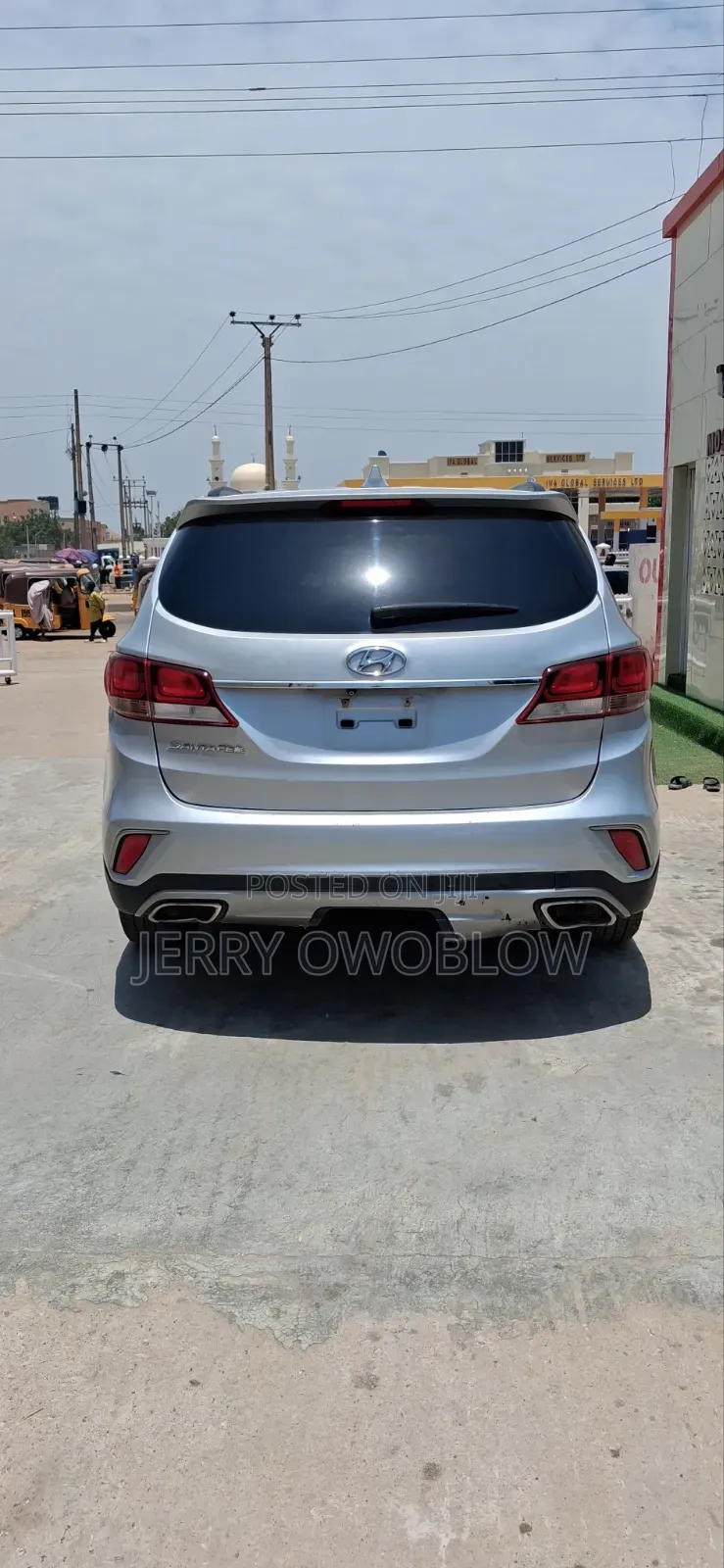 Hyundai Santa Fe 2017 Silver