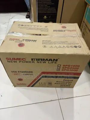 SUMEC Firman SPG 3000 Generator – 4.5KVA Capacity