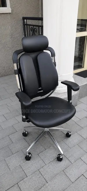 Ergonomic High-Back Office Chair – Black Executive Chair