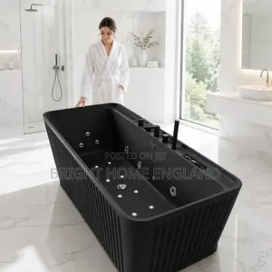 Luxury Black Bathtub
