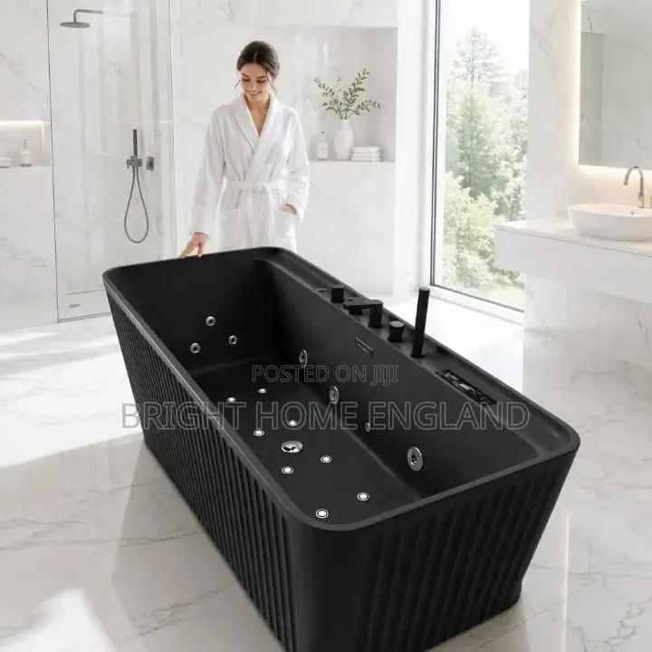 Luxury Black Bathtub