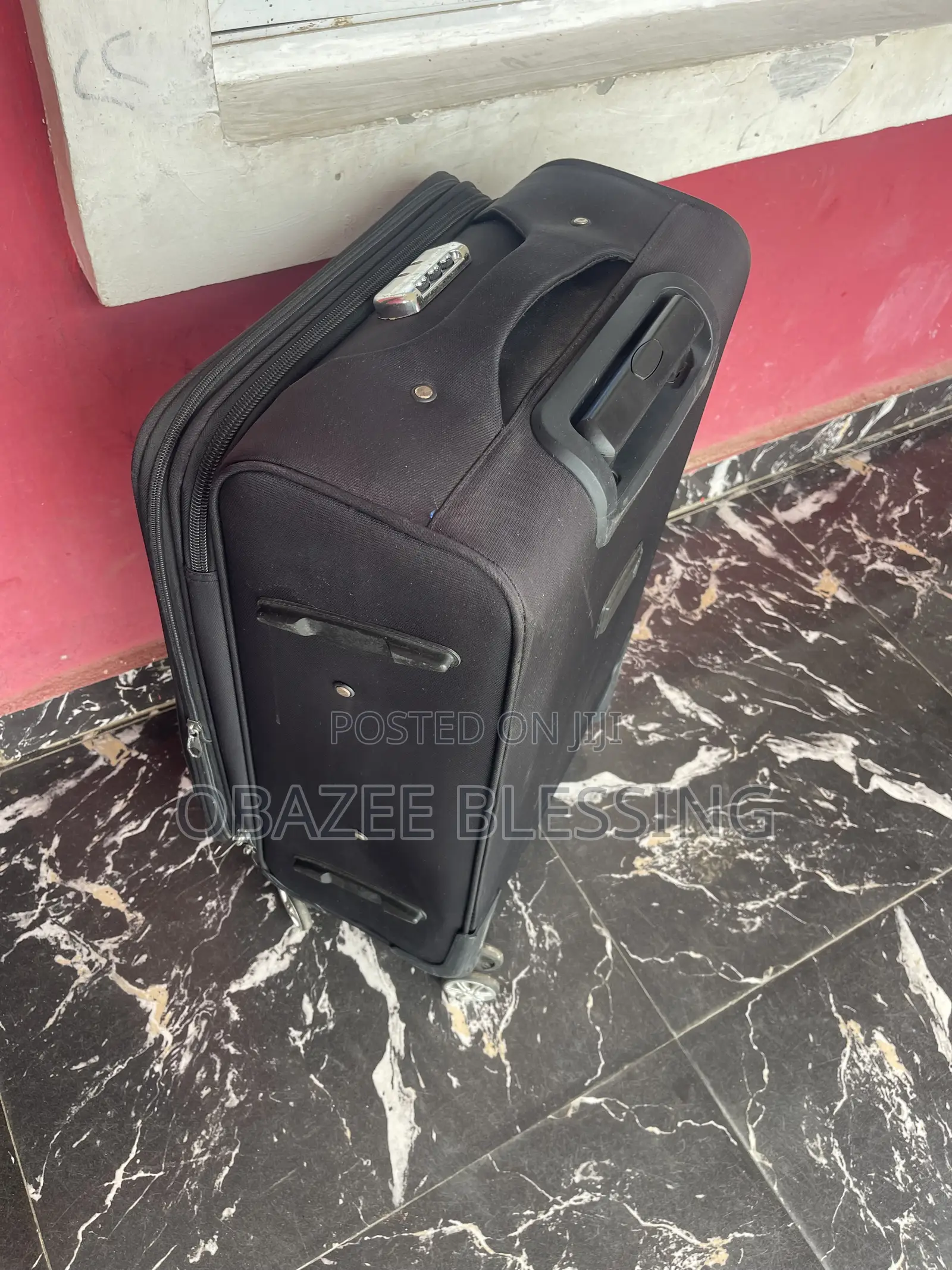 Black Thick Luggage