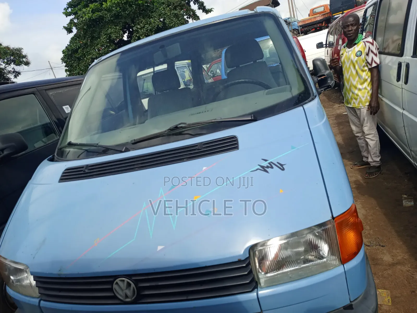 Volkswagen Transporter 2002 Blue