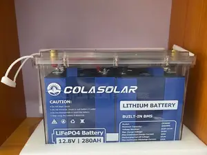 ColaSolar 280ah 3.5Kwh Solar Lithium Battery