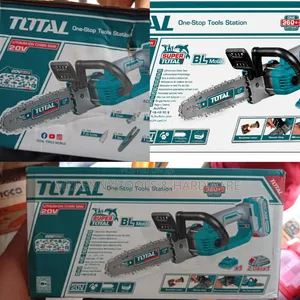 TOTAL 20V Lithium-Ion Cordless Chain Saw Kit (Model: TGSLI20851).