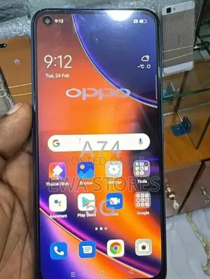 New Oppo A74 5G 128 GB Blue