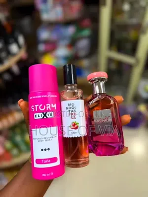 A Combo of Storms Elixir Spray, Mosuf 50ml,Monogotas Body Mist 100ml
