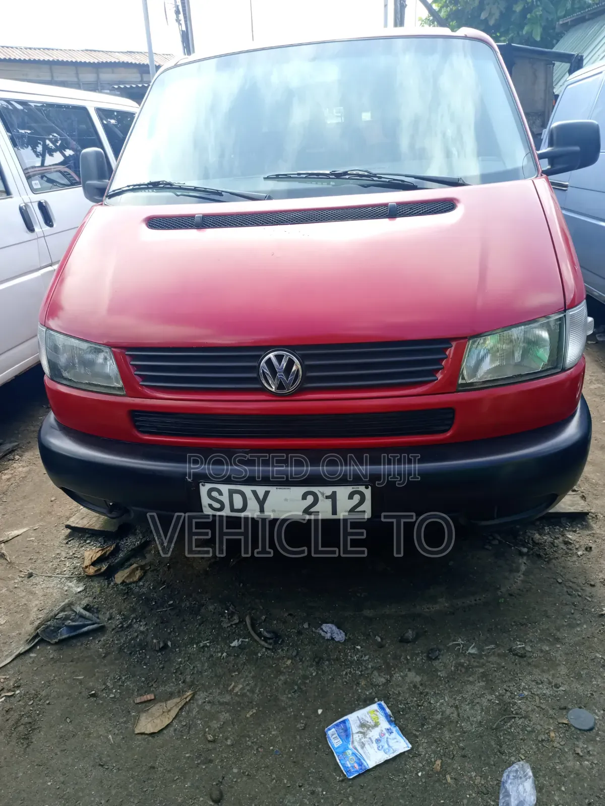 Volkswagen Transporter 2002 Red