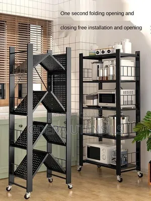 5-Layer Storage Rack – Strong, Durable & Space Saving