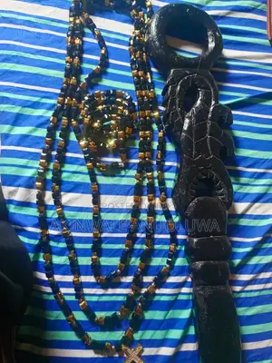 Agbada Bead for Men and Staff Combo