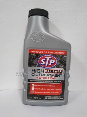 STP High Mileage Oil Treatment+ Stop Leak