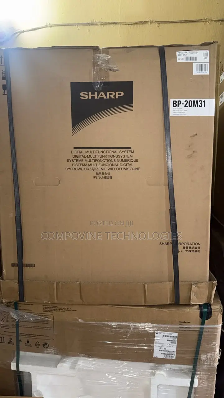 Sharp Bp-20m31 Digital MFP Sys -31ppm Adf Duplex & Wired Network