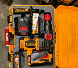 26mm Ingco 42V MAX Cordless Rotary Hammer Drill Kit