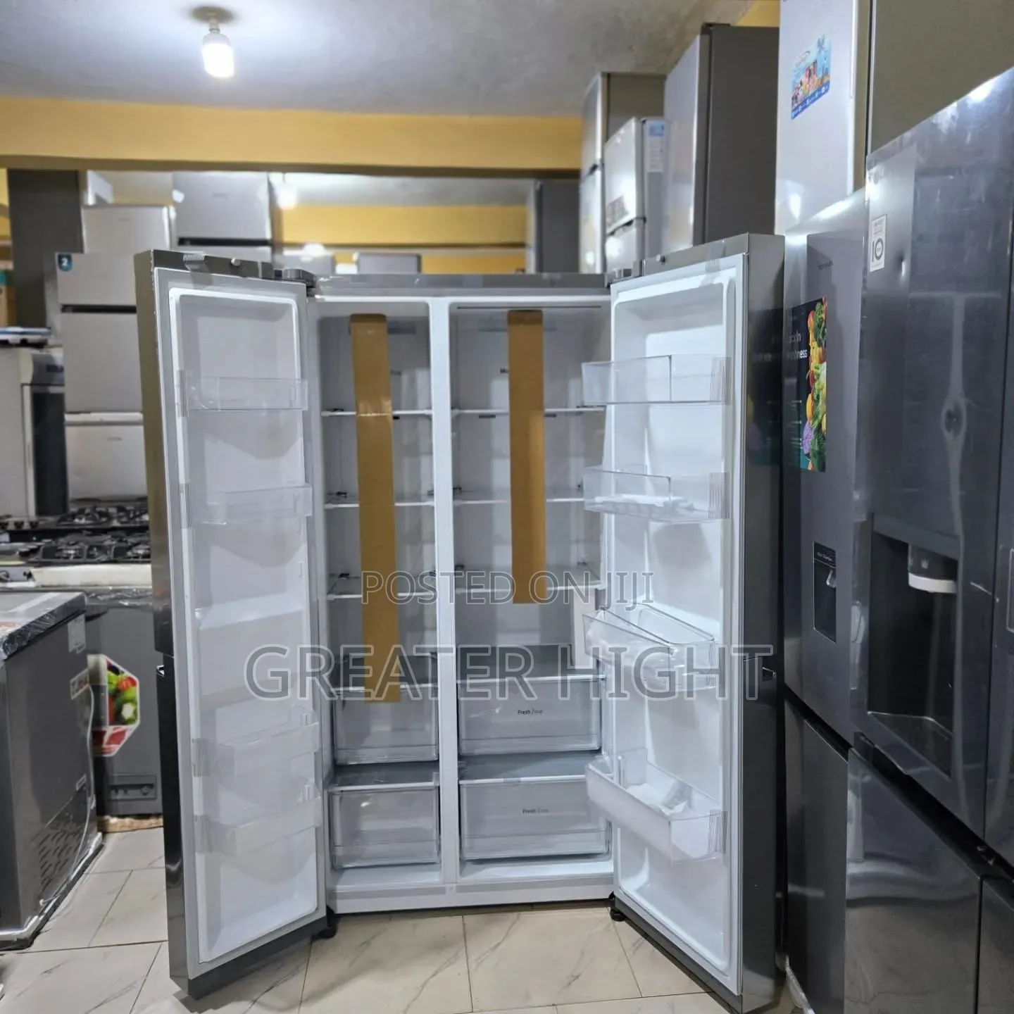 LG Smart Inverter Side-by-Side Refrigerator 
Ref 257 SLWL-B  694l