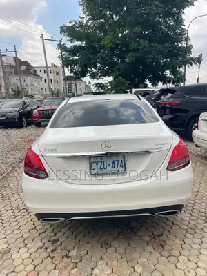Mercedes-Benz C300 Base C300 AWD 4MATIC Sedan 2018 White