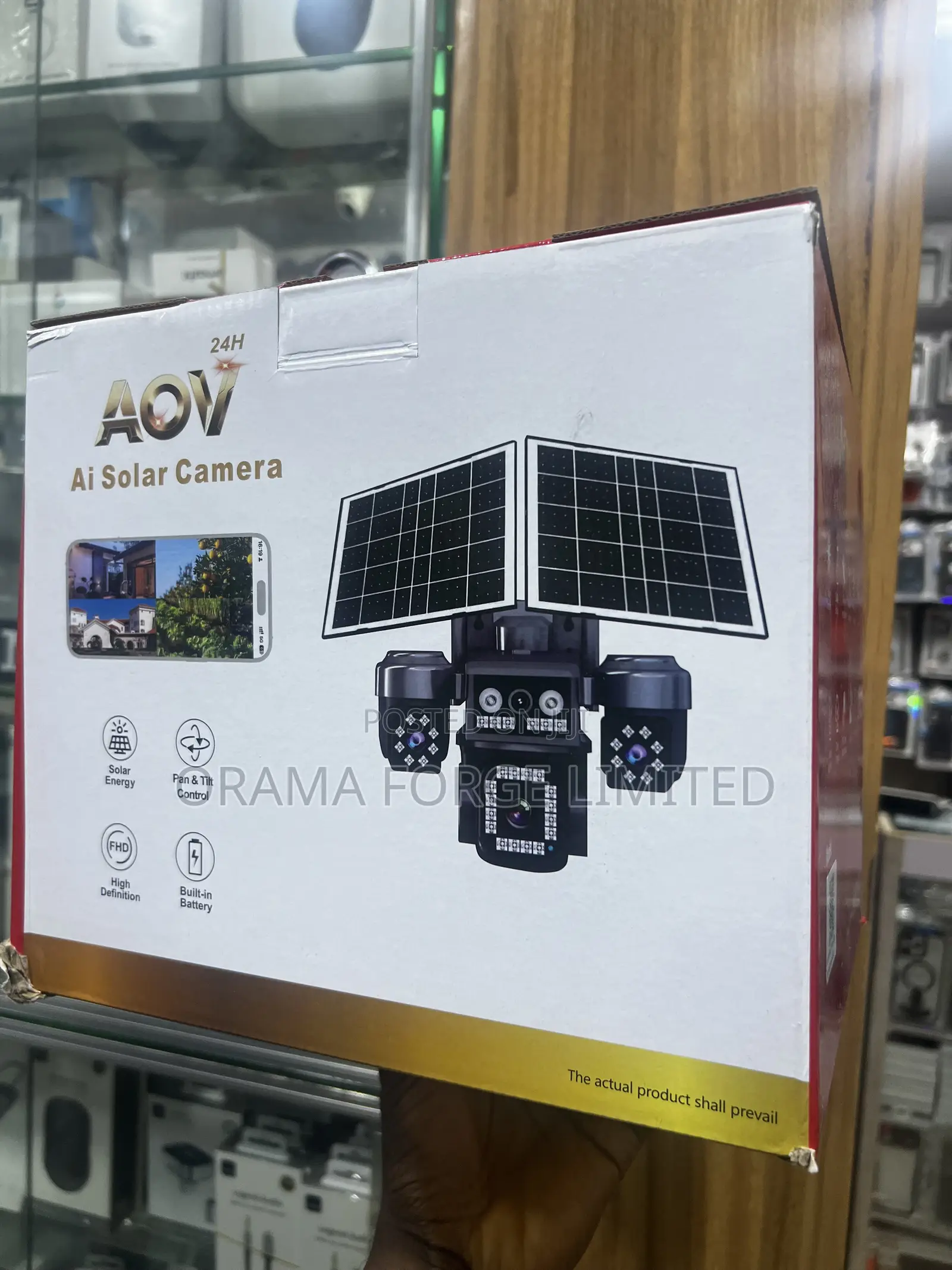 Ai Solar CCTV Camera (AOV)
