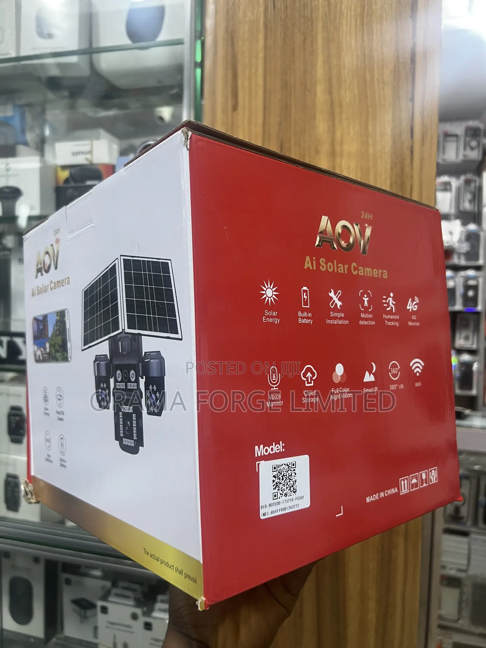 Ai Solar CCTV Camera (AOV)