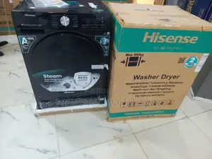 From Dirty to Done: Hisense 8kg Auto Wash & Dry Machine