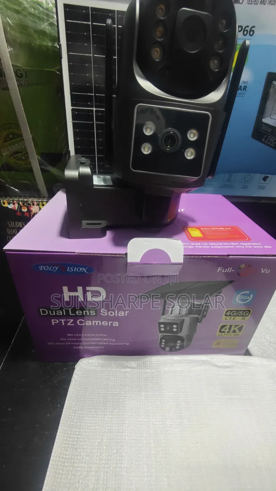 Ubox CCTV Camera Dual Lens