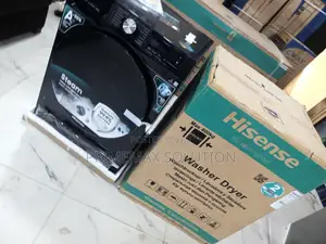 Wash. Dry. Done. Hisense 8kg Automatic Combo Machine