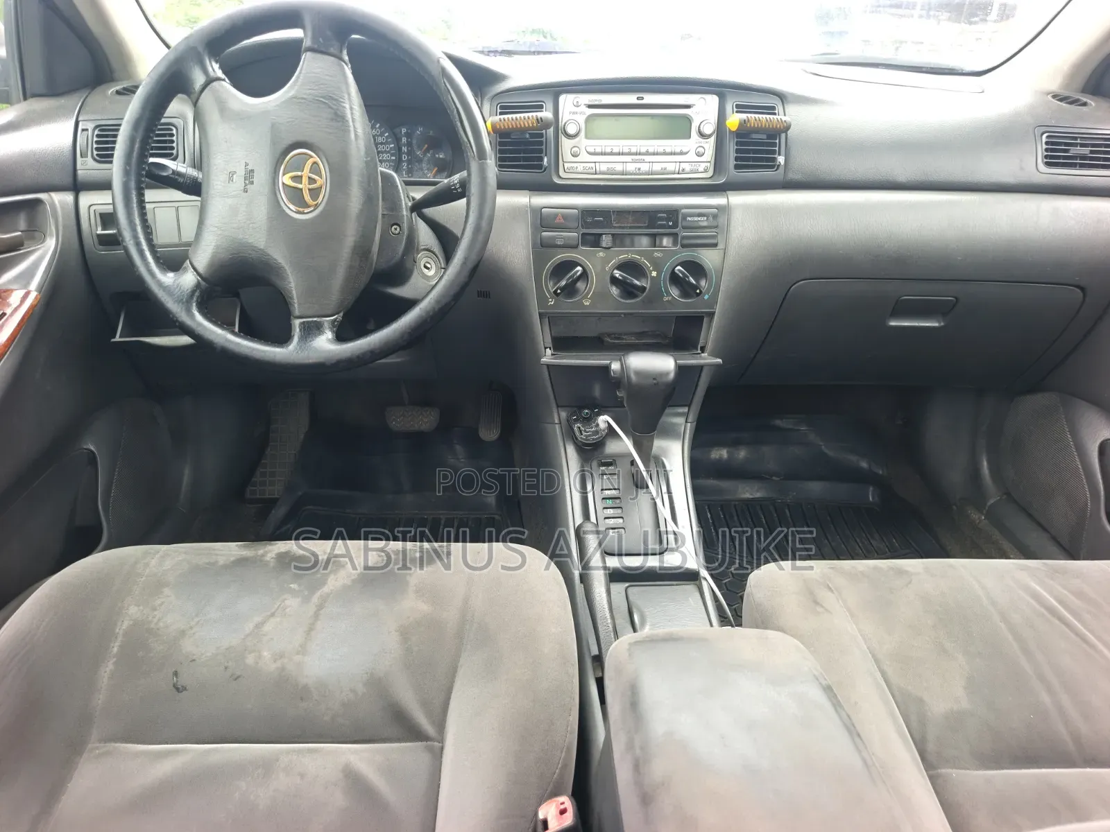 Toyota Corolla Sedan 2004 Black