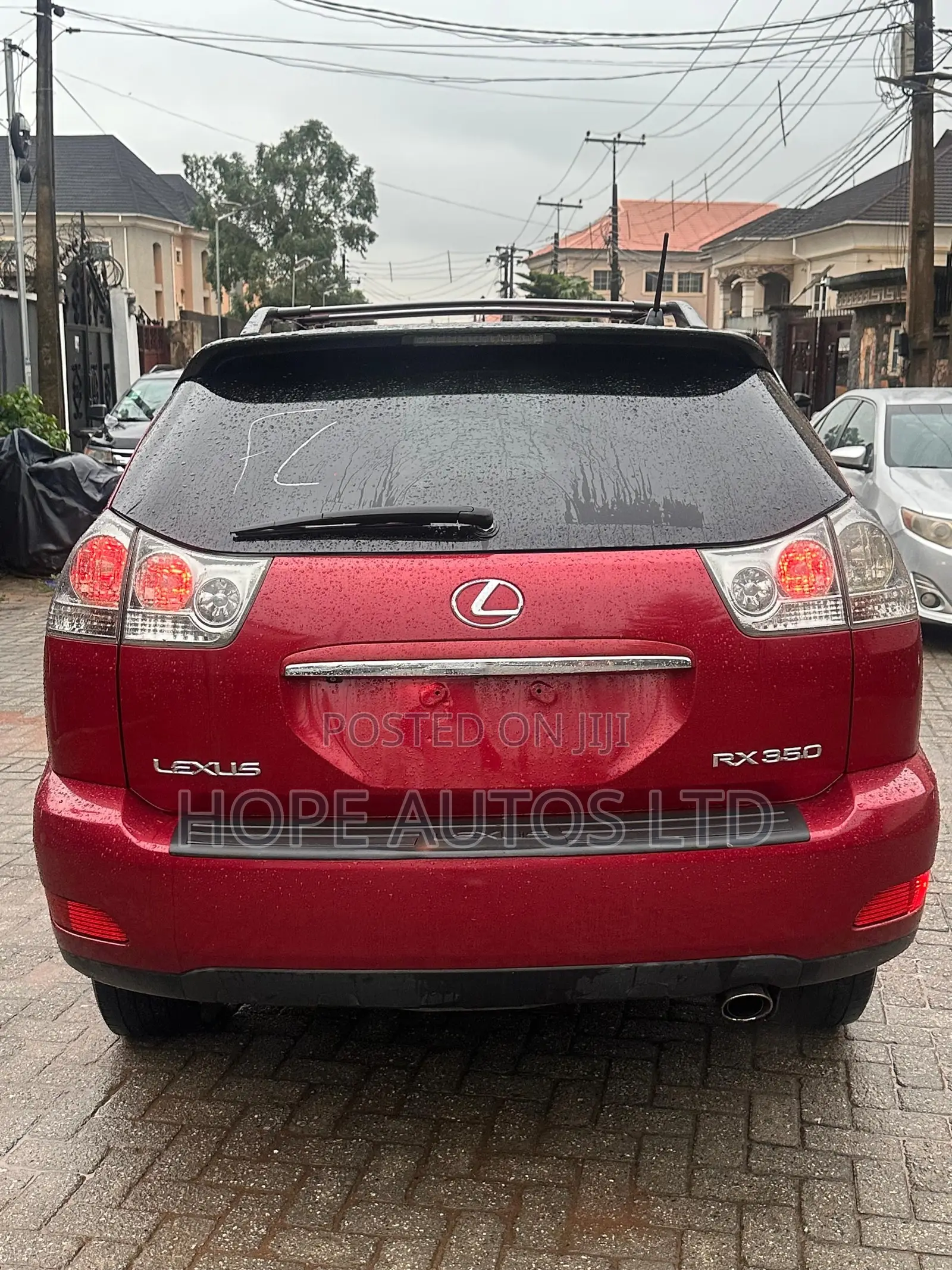 Lexus RX 350 2008 Red