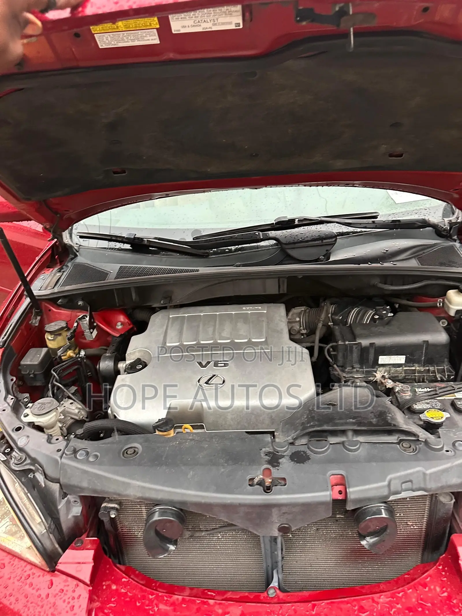 Lexus RX 350 2008 Red
