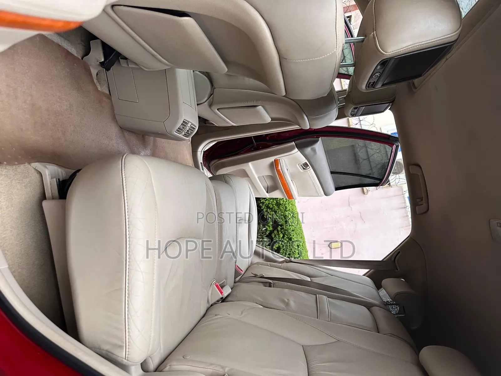 Lexus RX 350 2008 Red
