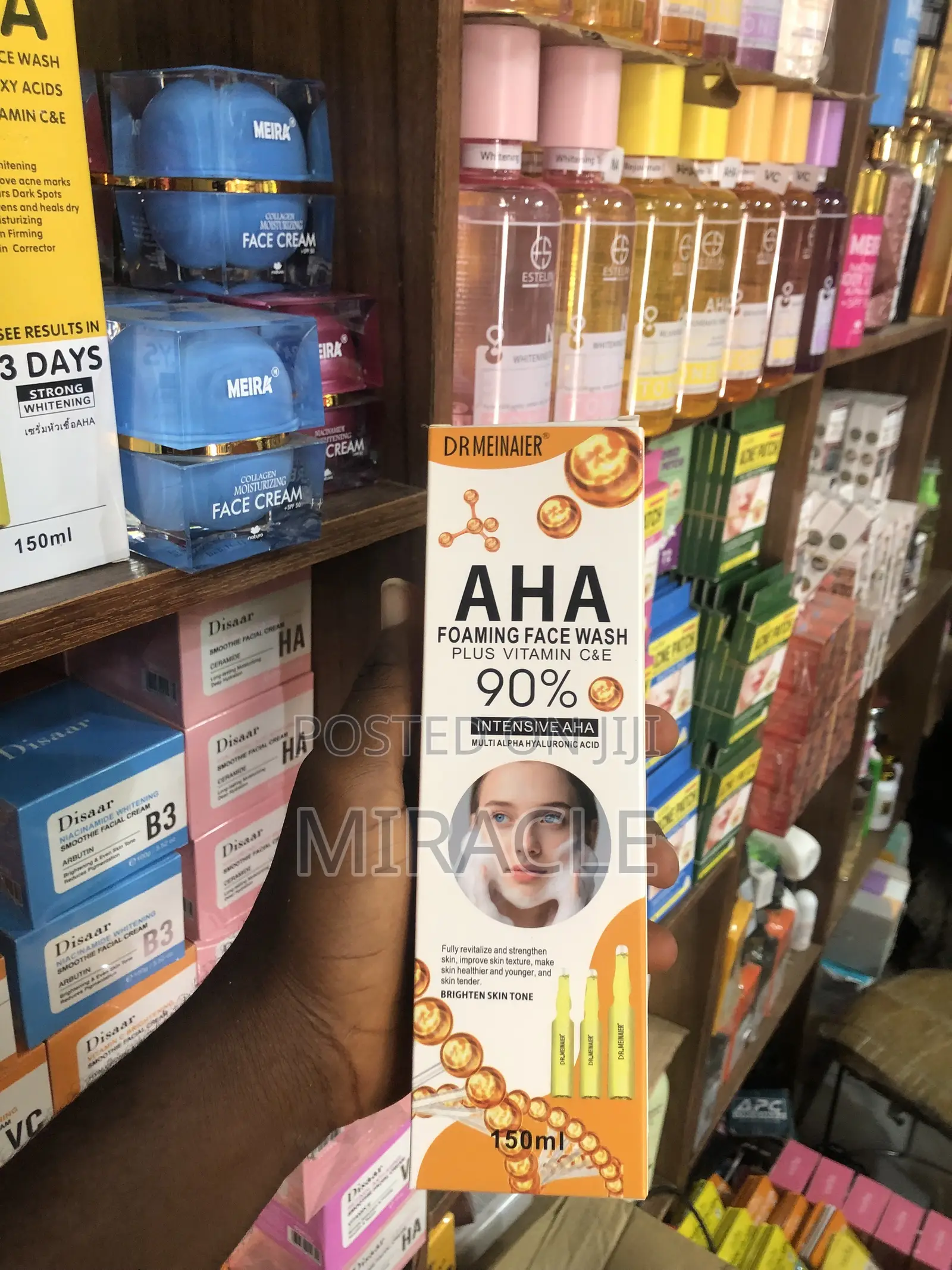 Aha Foaming Face Wash