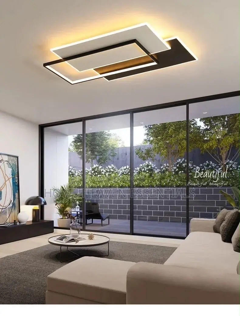 Modern Simplicity Led Ceiling Chandelier for Living Room