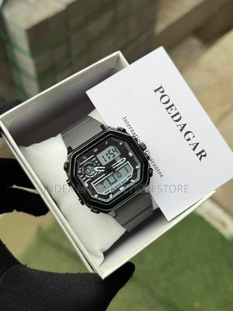 Poedagar Rubber Wristwatch