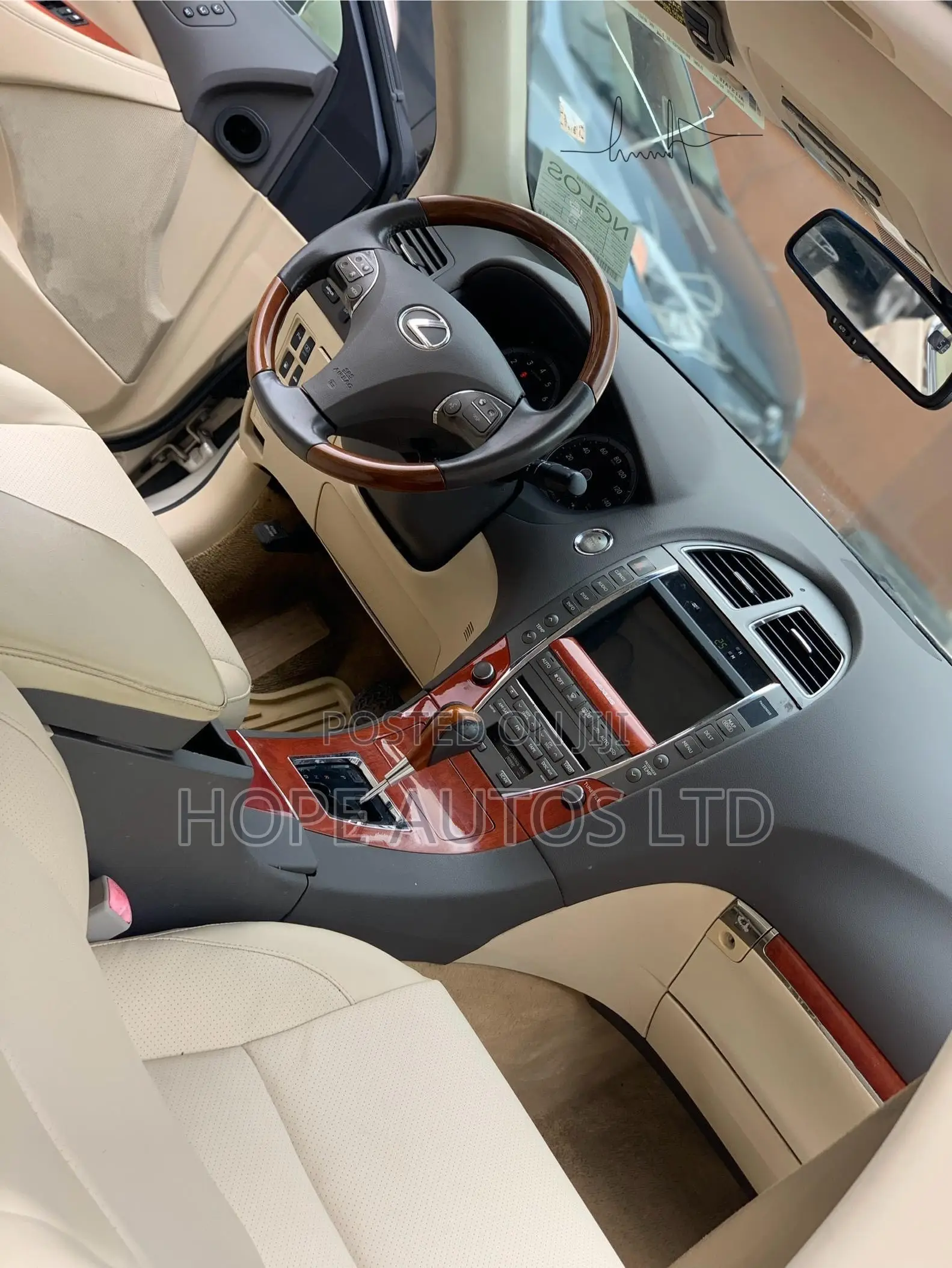 Lexus ES 350 2012 Gold