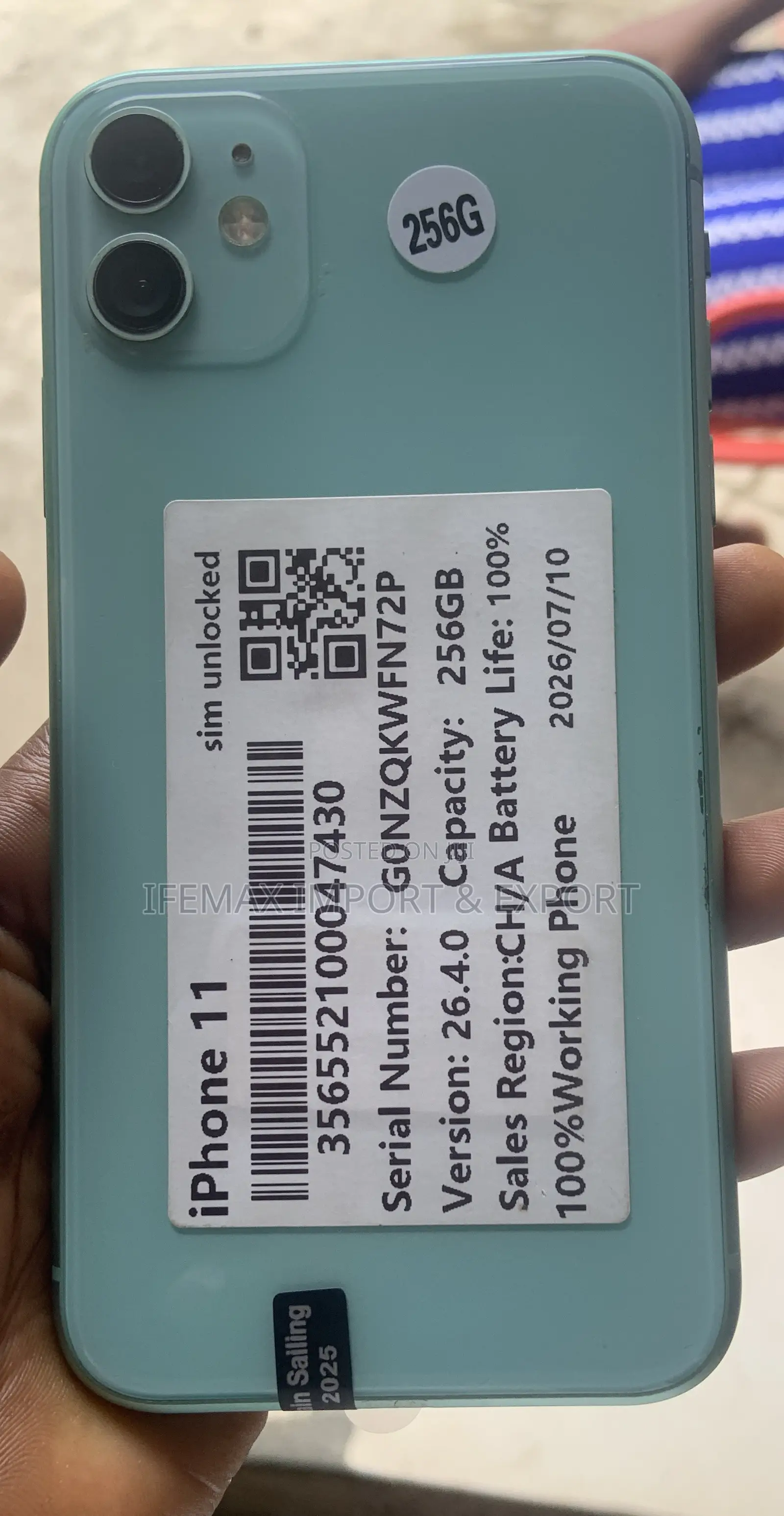 Apple iPhone 11 256 GB Green