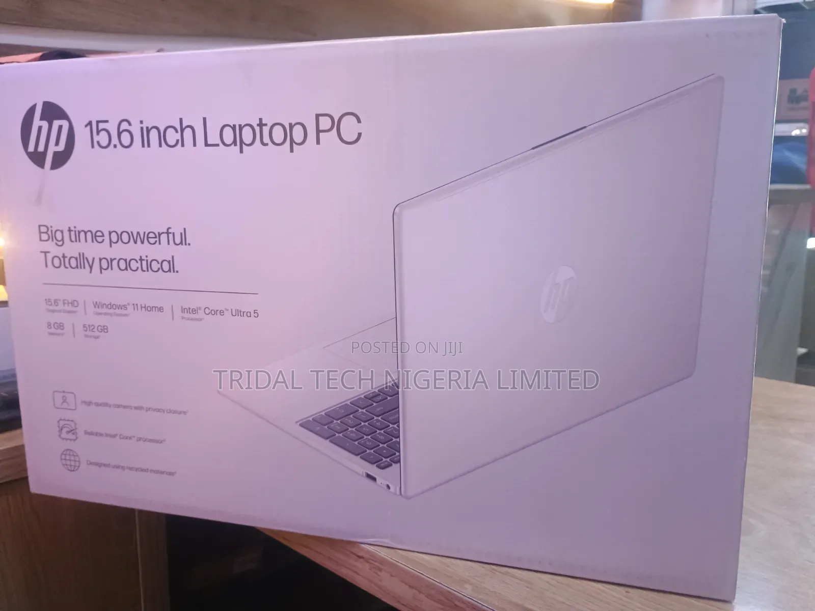 New Laptop HP 15 8GB Intel Core Ultra 5 SSD 512GB