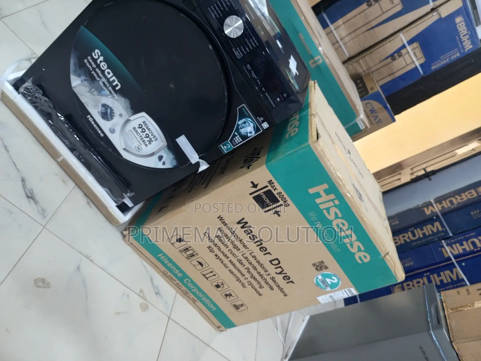 Hisense 8kg Automatic Washer Dryer – Smart Laundry Solution