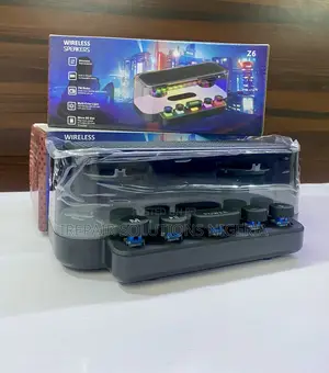 Z6 Cyberpunk RGB Bluetooth Speaker With Mechanical Keypad & FM
