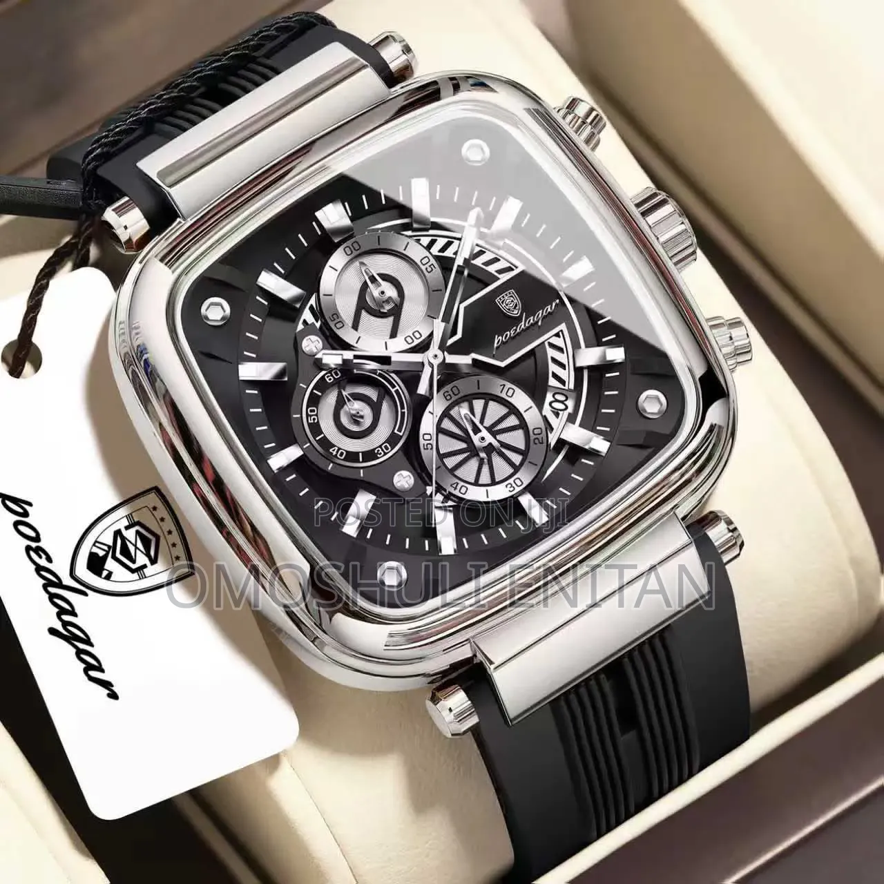 Poedagar Active High Quality Chronograph Watch