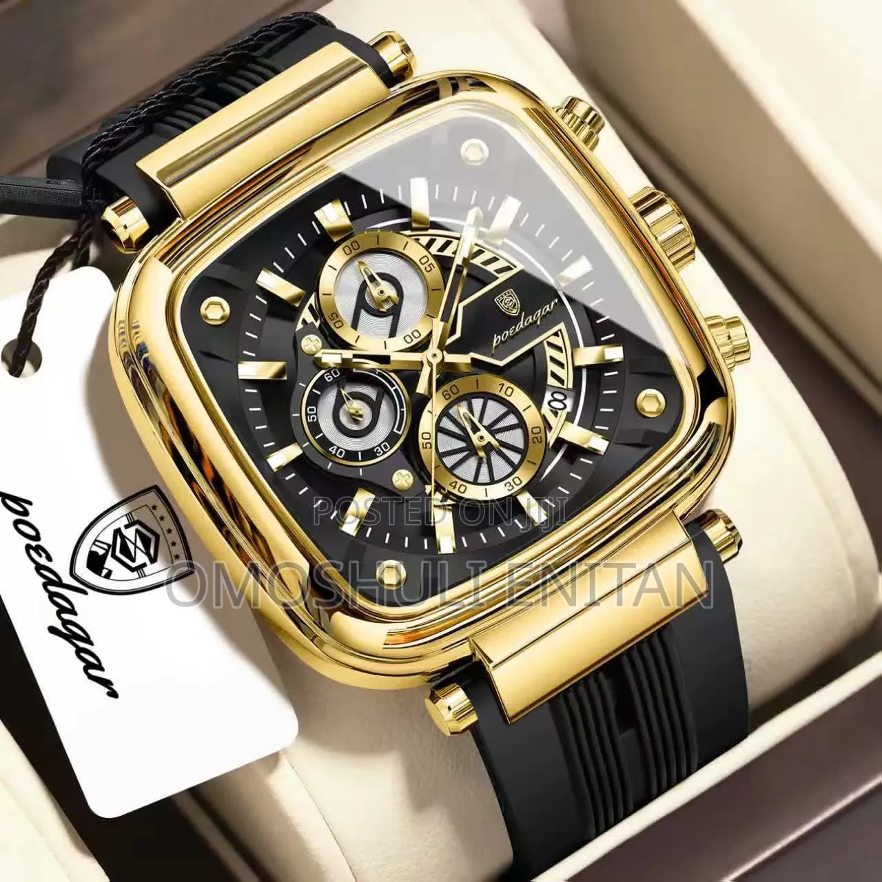 Poedagar Active High Quality Chronograph Watch