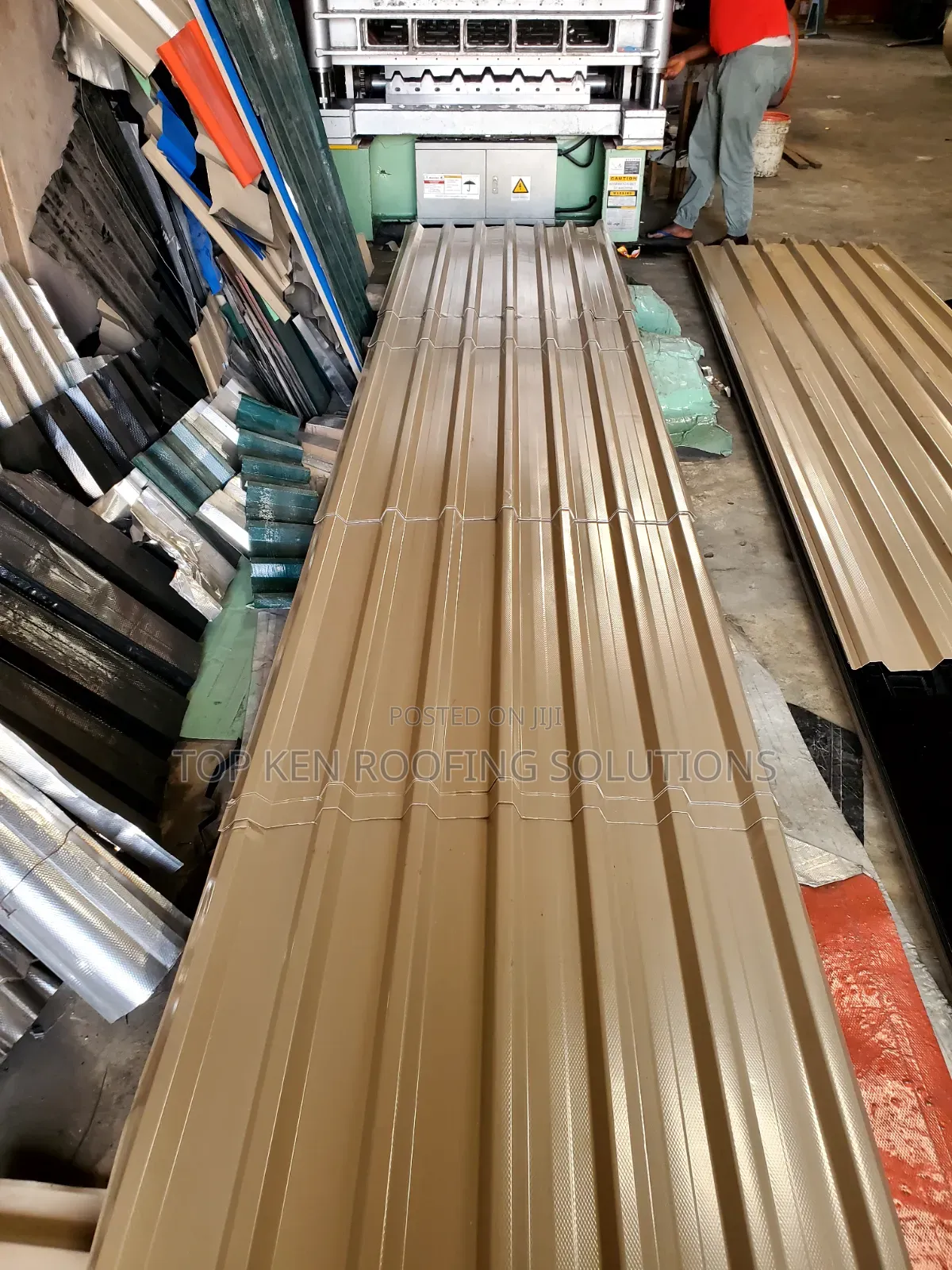 0.58mm Guage Sheet Beige Longspan
