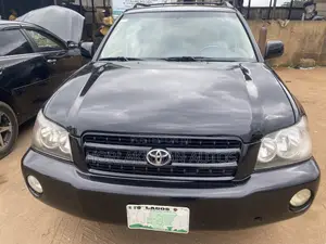 Toyota Highlander Limited V6 AWD 2003 Black