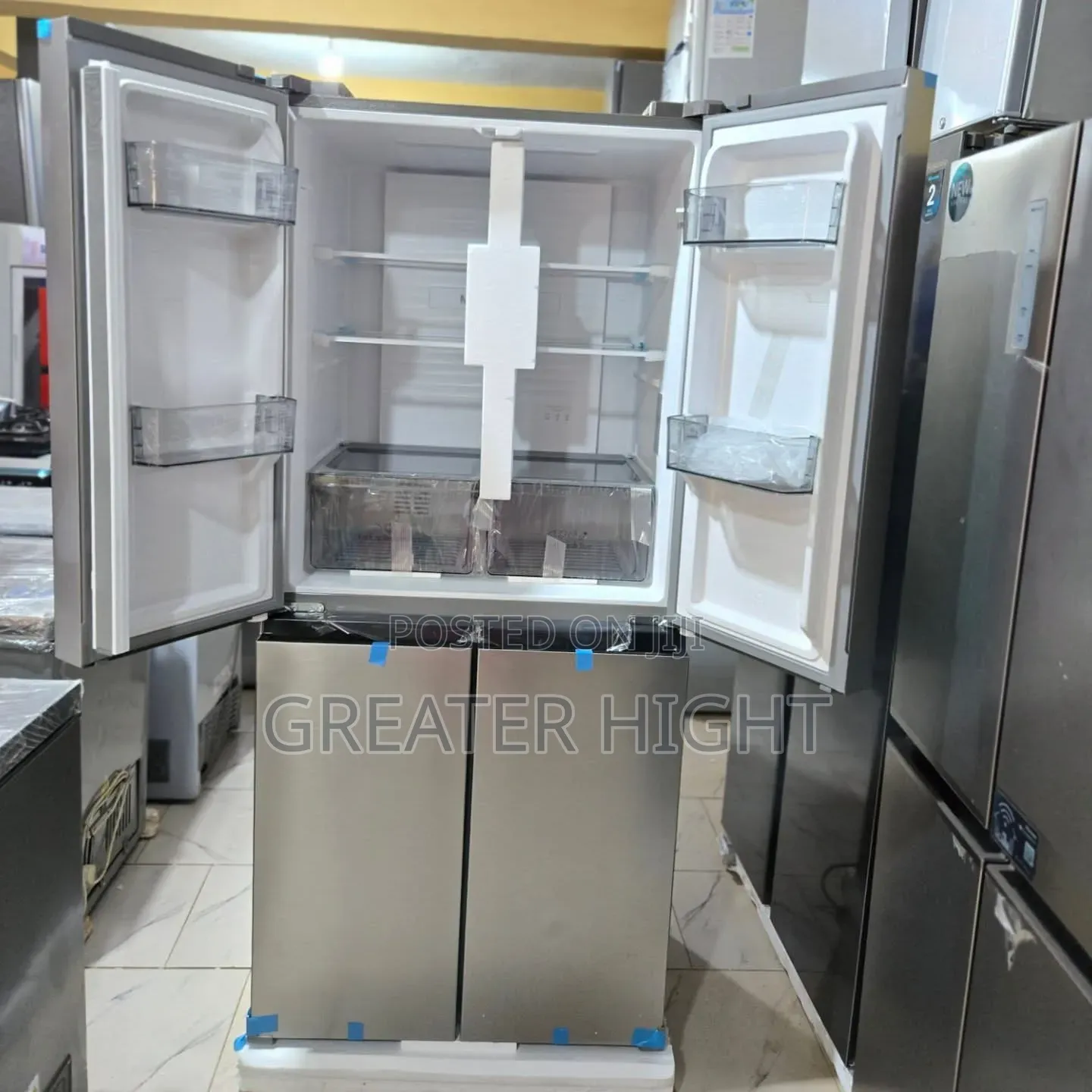Hisense Inverter Side-by-Side Refrigerator 
Model: Ref 54wc  392l