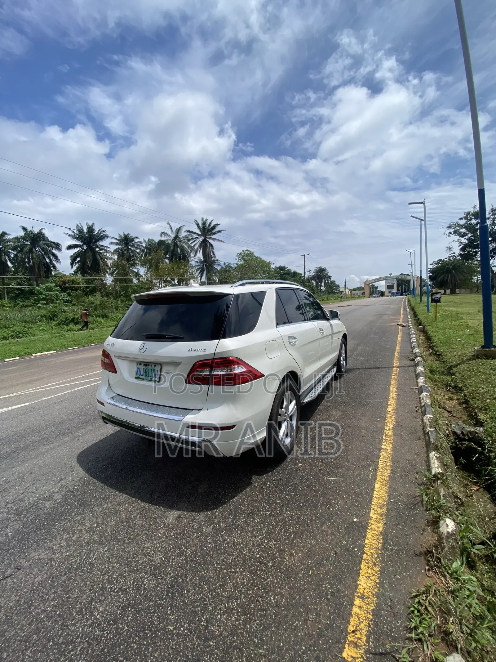 Mercedes-Benz M Class 2012 White