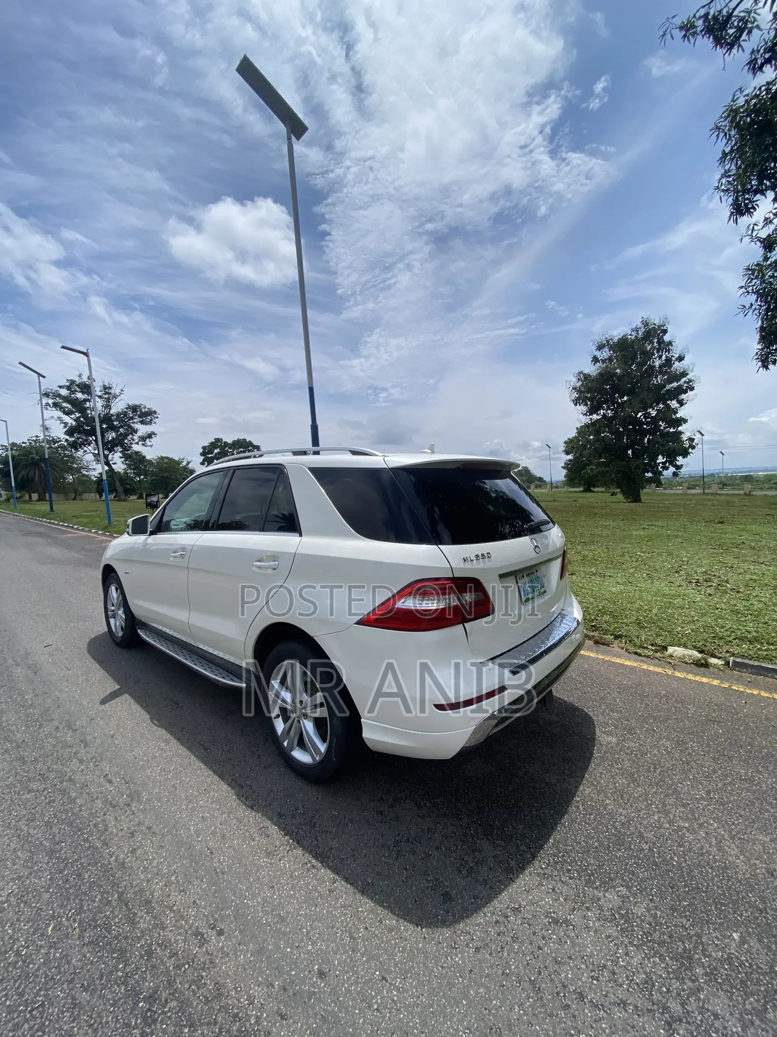Mercedes-Benz M Class 2012 White