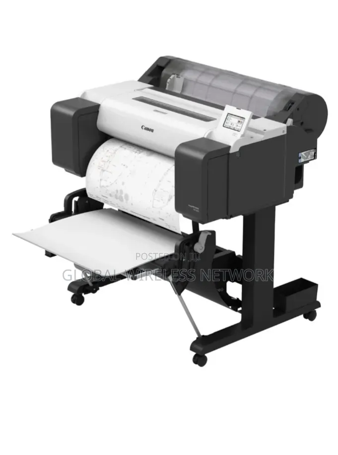 Canon ImagePROGRAF TM-255 24" Large-Format Plotter and CAD Printer