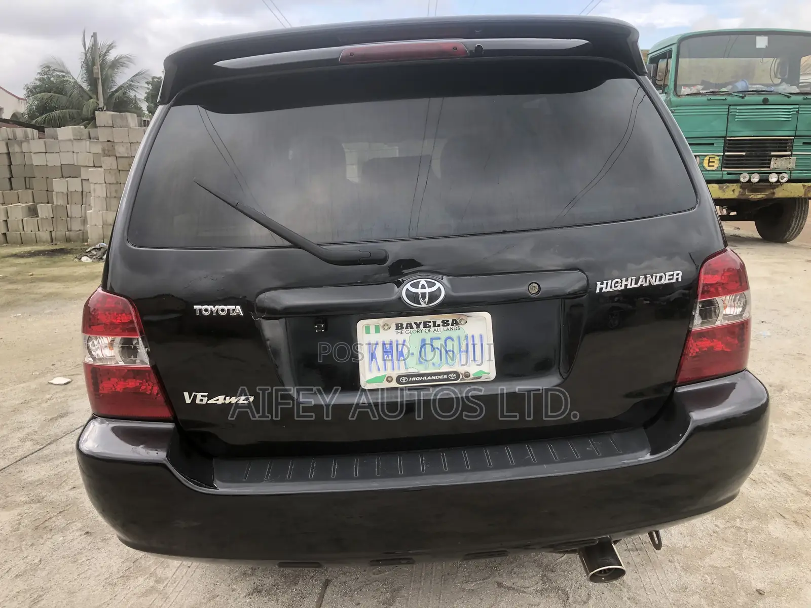 Toyota Highlander 2005 Black