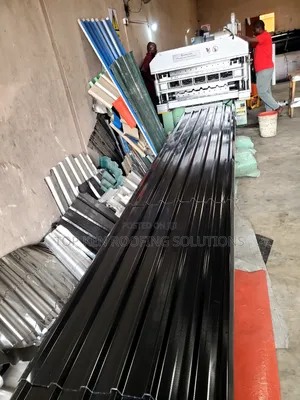 Black Oven Baked Longspan 0.55mm Thickness