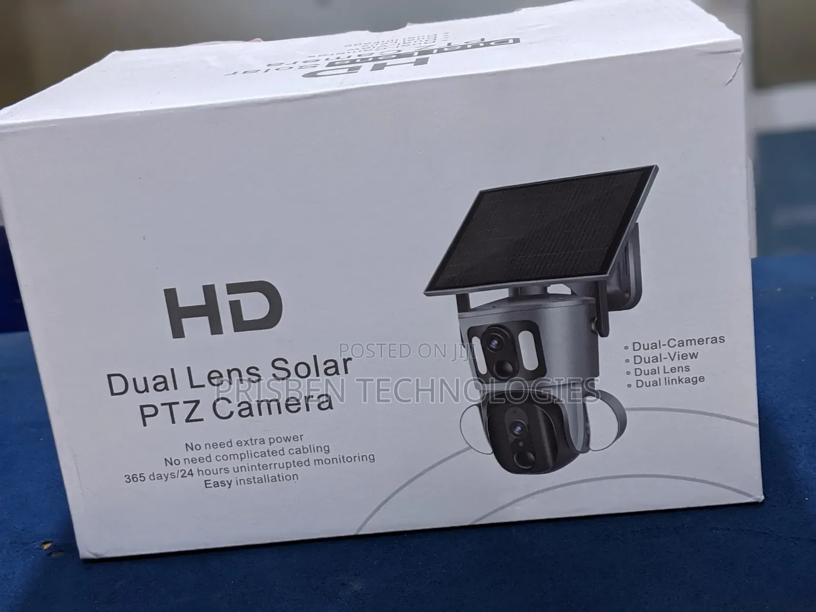 Dual Lens Solar PTZ Camera 4G