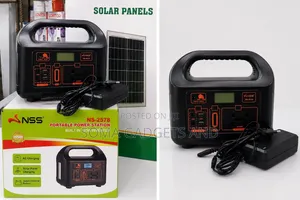 NSS NS-2578 Portable Power Station — Built-in 150W Inverter