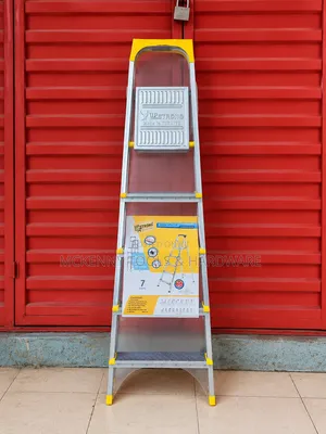 7 Steps Upstrong Aluminium a-Frame Ladder – Original Made in Turkey
